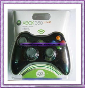 Xbox360 wireless game controller game accessory